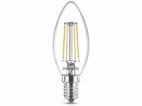 Philips E14 LED-Kerzenlampe 4,3W warmweiß Filament