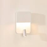 LED-Wandleuchte Boxer mit Spot, wei&szlig;