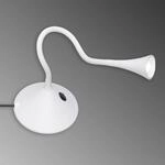 Flexible LED-Tischleuchte Viper in Wei&szlig;