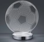 3D-Hologramm-Tischleuchte Ball - Lichtfarbe w&auml;hlb.