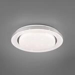 LED-Deckenlampe Atria, &Oslash; 38 cm, wei&szlig;, Kunststoff, CCT