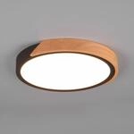 LED-Deckenleuchte Jano, &Oslash; 31,5 cm, 3.000K, schwarz