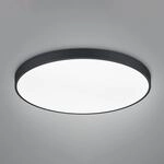 LED-Deckenlampe Waco, CCT, &Oslash; 75 cm, schwarz matt