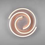 LED-Deckenleuchte Caya, dimmbar, aluminium