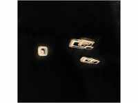 LED-Deckenleuchte Lugo gold-schwarz 52x54cm