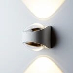 LOOM DESIGN Saga LED-Au&szlig;enwandleuchte up/down wei&szlig;