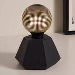Pauleen Black Flare Dekoleuchte Beton schwarz