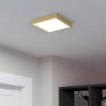 LED-Anbaupanel Fueva 5 IP20 830 messing 21x21cm