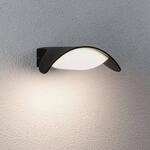 Paulmann LED-Au&szlig;enwandlampe Mesana, anthrazit 24 cm Alu IP44