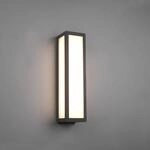 LED-Au&szlig;enwandleuchte Fuerte, anthrazit, Aluminium, IP54