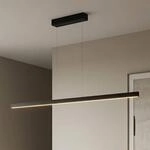 LED-H&auml;ngeleuchte Linda-132, schwarz, CCT, Gestensteuerung