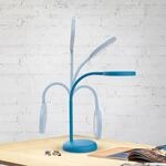 LED-Tischleuchte MAULjoy, blau, H&ouml;he 34 cm, Metall