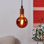 LED Globe E27 G125 4W 2.000K Filament kupfer