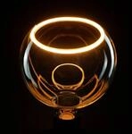 SEGULA LED-Floating-Globelampe G150 E27 4,5W klar