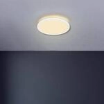 LED-Deckenlampe Sapana, wei&szlig;, &Oslash; 42 cm, Kunststoff, IP44