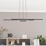 LED-H&auml;ngeleuchte Zillerio-Z schwarz ZigBee CCT dim