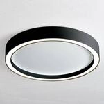 Bopp Aura LED-Deckenleuchte &Oslash; 55cm wei&szlig;/schwarz