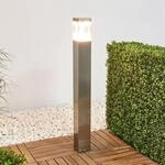 Lindby LED-Wegeleuchte Baily, H&ouml;he 80 cm, Edelstahl, IP44