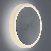 BANKAMP Button LED-Wandleuchte, 33 cm, anthrazit