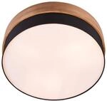 Deckenlampe Seasons holz/schwarz &Oslash; 50 cm