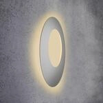 Escale Blade Open LED-Wandleuchte, silber, &Oslash; 79 cm