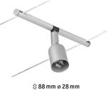 Paulmann Wire Salt Spot f&uuml;r Seilsystem chrom matt