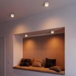 LED-Deckenspot Landon Smart, wei&szlig;, H&ouml;he 8,2 cm