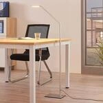 Lucande LED-Stehlampe Resi, Leselampe, dimmbar, verstellbar