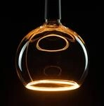 SEGULA LED-Floating-Globelampe G200 E27 5W klar