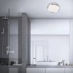 LED-Deckenleuchte Acorus, IP44, Sternendekor, &Oslash; 28 cm