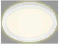 Briloner LED-Deckenlampe 7361, Ø 29 cm, weiß