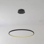 LED-H&auml;ngeleuchte Ralph, 1-flammig, schwarz, &Oslash; 60cm