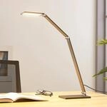 Lucande LED-Schreibtischlampe Mion, 41 cm, eckig, dimmbar