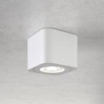 Eckiges LED-Downlight Palmi in Wei&szlig;