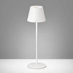 LED-Au&szlig;entischlampe Cosenza mit Akku RGBW sandwei&szlig;