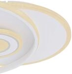 LED-Deckenleuchte Roderick, wei&szlig;, L&auml;nge 54 cm, Acryl, CCT