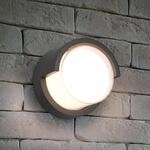 LED-Au&szlig;enwandleuchte Puno, IP54, rund