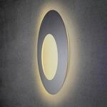 Escale Blade Open LED-Wandleuchte anthrazit &Oslash; 79cm