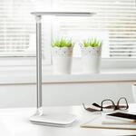 LED-Tischlampe MAULjazzy, wei&szlig;, H&ouml;he 43 cm, dim USB-Port