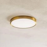 LED-Deckenleuchte Bully mit Patina-Optik, &Oslash; 24 cm