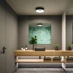 Paulmann HomeSpa Casca Deckenleuchte &Oslash;30cm schwarz