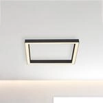 LED-Deckenlampe PURE Lines Square, graphite, 55 cm, CCT