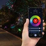 Hama WLAN-Gartenstrahler, Erdspieß, IP65, RGBW, dimmbar Hama WLAN-Gartenstrahler, Erdspieß, IP65, RGBW, dimmbar