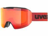 UVEX evidnt ATTRACT S550670 2030 black matt / FM red orange - yellow