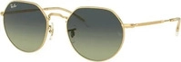 Ray Ban Jack RB3565 001BH 53 arista / green vintage