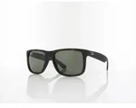 Ray Ban Justin RB4165 8659A 55 rubber havana / dark green polar