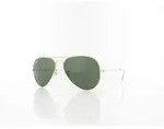 Ray Ban Aviator Large Metal RB3025 W3234 55 arista gold / crystal green