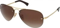 Ray Ban RB3449 001/13 59 gold / brown gradient