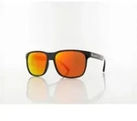 Red Bull SPECT EARLE 002P 57 shiny black / brown with red mirror polarized