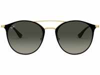 Ray Ban RB3546 187/71 49 gold top black / grey gradient